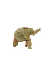 Elefant 20 cm Onyxmarmor