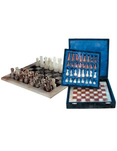 Schachspiel aus Onyxmarmor, Standard