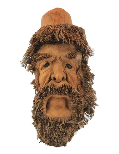Maske Alter Mann mit Bart